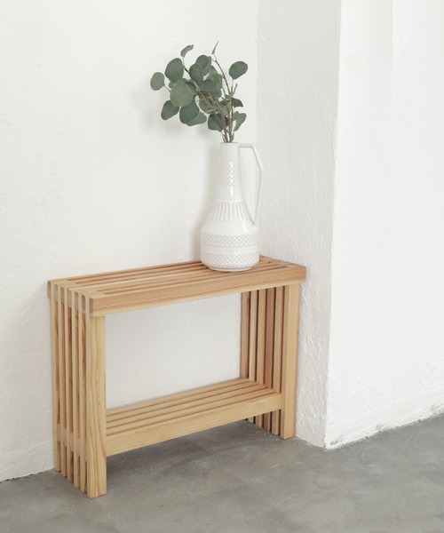 インテリア 国産杉 ミニシェルフ ハンドメイド 「未来工房 MIKU-KOBO