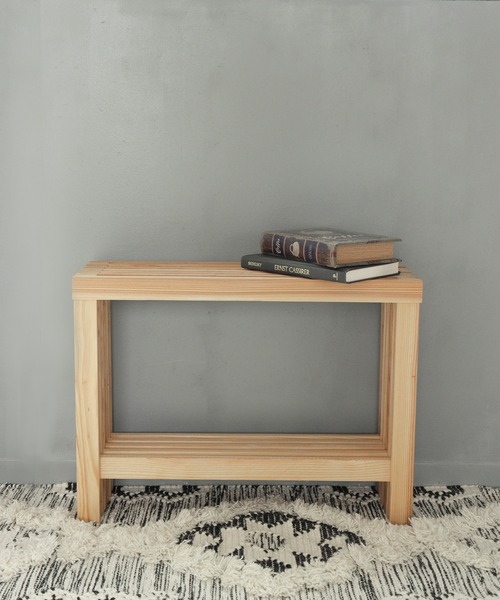 インテリア 国産杉 ミニシェルフ ハンドメイド 「未来工房 MIKU-KOBO