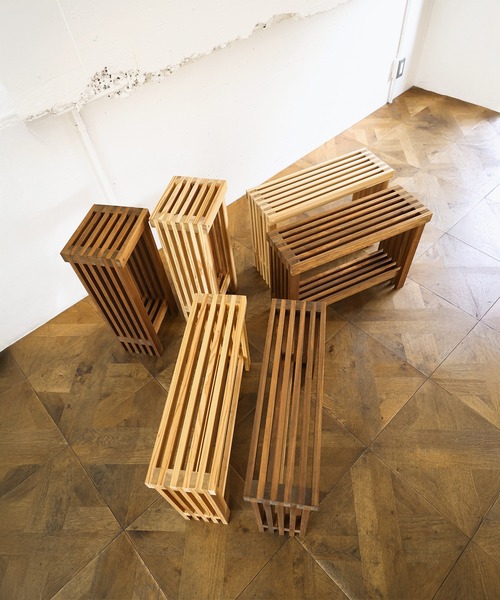 インテリア 国産杉 ミニシェルフ ハンドメイド 「未来工房 MIKU-KOBO