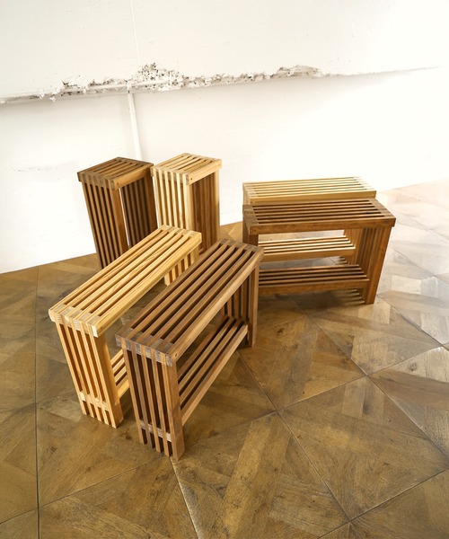 インテリア 国産杉 ミニシェルフ ハンドメイド 「未来工房 MIKU-KOBO