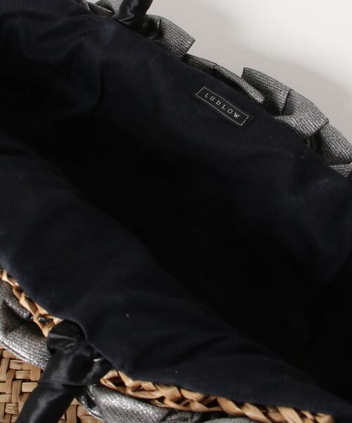 匿名配送〈LUDLOW〉限定りぼんかごバッグ LUDLOW（ラドロー）の「【別注】＜LUDLOW（ラドロー）＞LTH