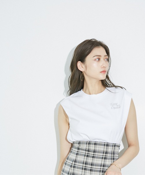 JILL by STUART 「JILL STUART」 ノースリーブトップス FREE