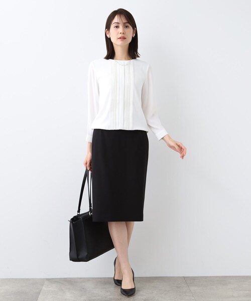 春SALE！【洗える／UVケア】ピンタックブラウス 春SALE！【洗える／UVケア】ピンタックブラウス（シャツ