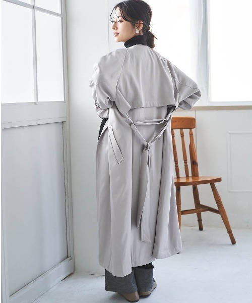 mil（ミル） トレンチコート コート 「150cm前後の小柄さんサイズ