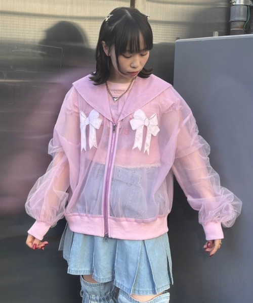 Candy Stripper（キャンディーストリッパー） ブルゾン アウター TULLE