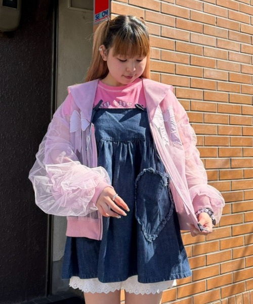 る*る様 【タグ付き】Candy Stripper チュール セーラー　ブルゾン Candy Stripper（キャンディーストリッパー） ブルゾン アウター TULLE