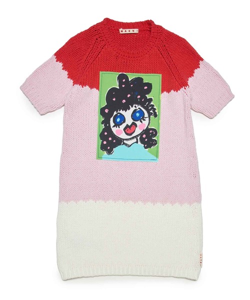 マルニ　半袖ワンピース MARNI ワンピース MARNI(マルニ)Kids ＆ Junior グラフィック