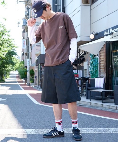Dickies（ディッキーズ） パンツ 「Dickies」TCツイル/デニムハーフ