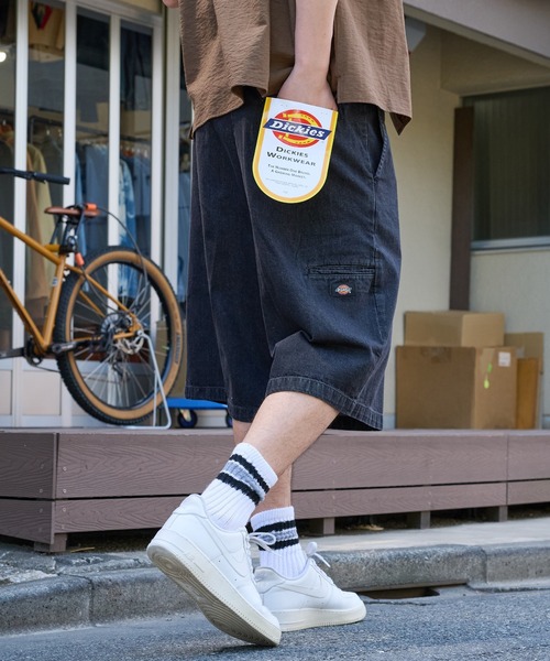 Dickies（ディッキーズ） パンツ 「Dickies」TCツイル/デニムハーフ