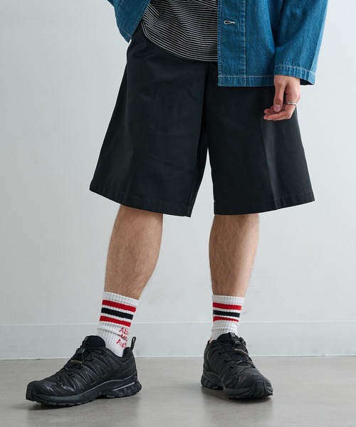 Dickies（ディッキーズ） パンツ 「Dickies」TCツイル/デニムハーフ