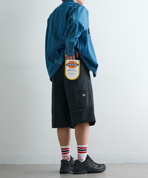 Dickies（ディッキーズ） パンツ 「Dickies」TCツイル/デニムハーフ