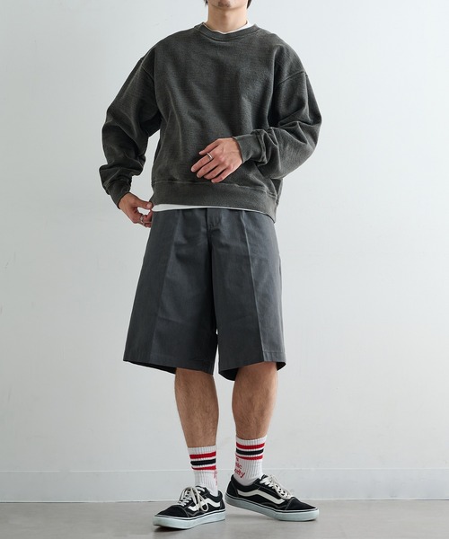 Dickies（ディッキーズ） パンツ 「Dickies」TCツイル/デニムハーフ