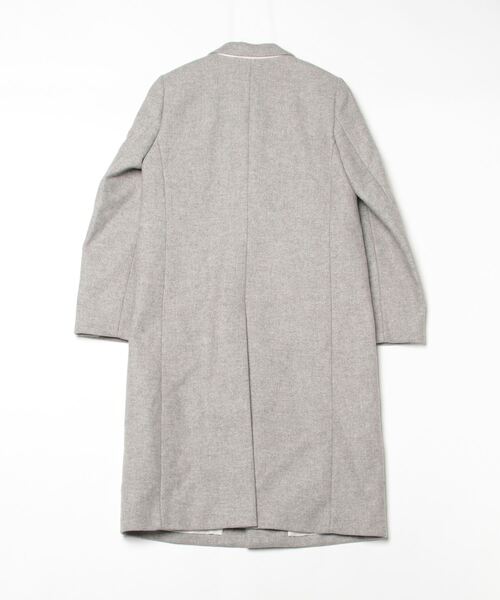 「MACPHEE」 チェスターコート 36 グレー レディース_画像2