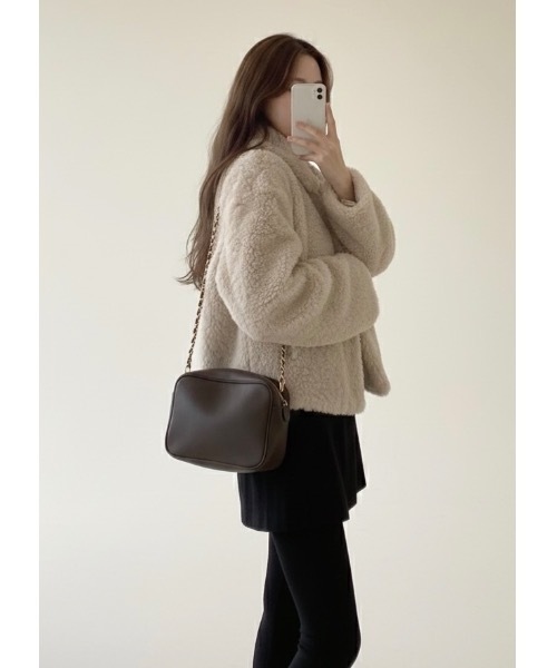 ジャケット・アウター dium. Poodle Outer SALTMINT ジャケット テーラードジャケット 「韓国ファッション