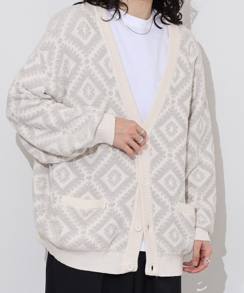 ロンハーマン　ジャガードカーディガン Ron Herman California Raccoon Knit Series News｜Ron Herman