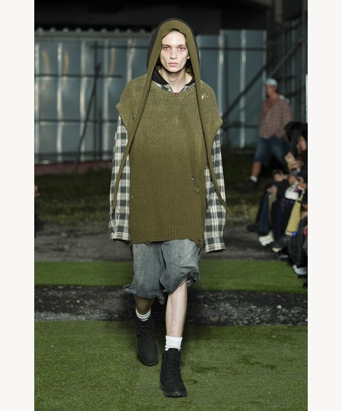KAMIYA シャツ Hooded Check Shirt メンズ : ZOZOTOWN Yahoo!店 - 通販