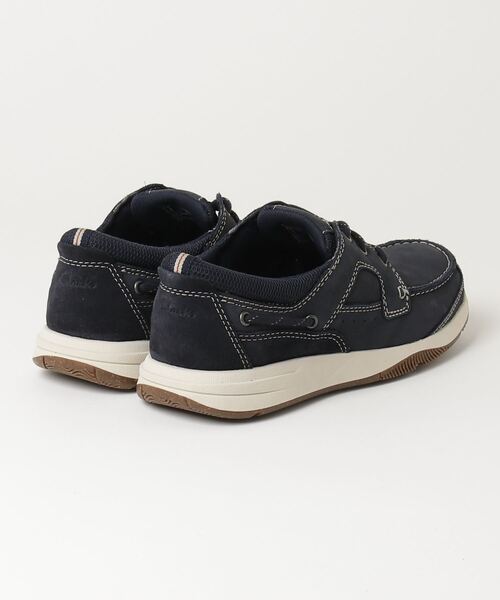 CLARKS ショーナ・マディ ネイビーヌバック Clarks スニーカー Sailview Lace / セイルビューレース