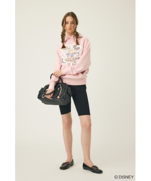 Disney SERIES CREATED by MOUSSY パーカー MD PATCHED / MICKEY
