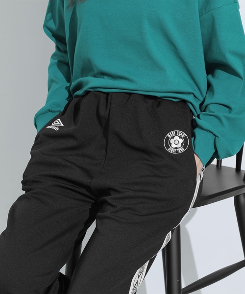 マリークワント コラボ UMBRトラックパンツ MARY QUANT パンツ マリークワント mary quant UMBRO×MQトラック
