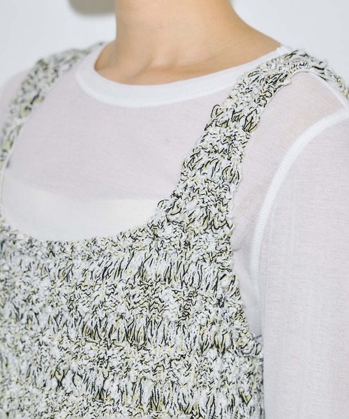 ベスト ピーチスキンキルティングショート丈ベスト レディース ピーチ