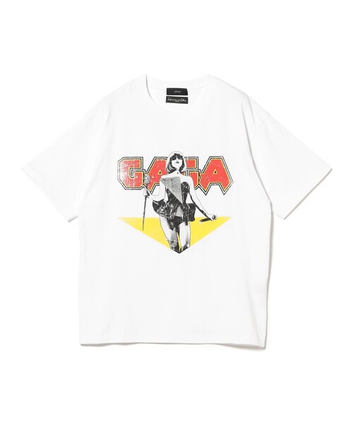 ꧁極美品꧂LADY GAGA巨大 レディーガガ　バックプリント入りTシャツ XL 極美品LADY GAGA巨大 レディーガガ バックプリント入りTシャツ