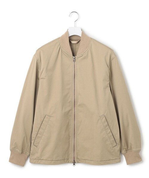 J.PRESS YORK STREET ブルゾン アウター 「UNISEX」サテンストレッチ 