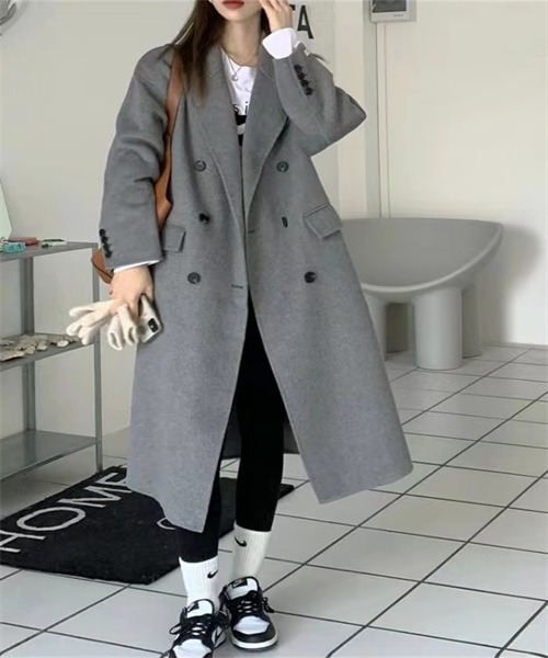 「Dream garden」 チェスターコート S ベージュ レディース_画像9