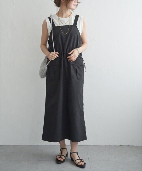 LBC（エルビーシー） ワンピース ナイロンワークジャンスカ : ZOZOTOWN