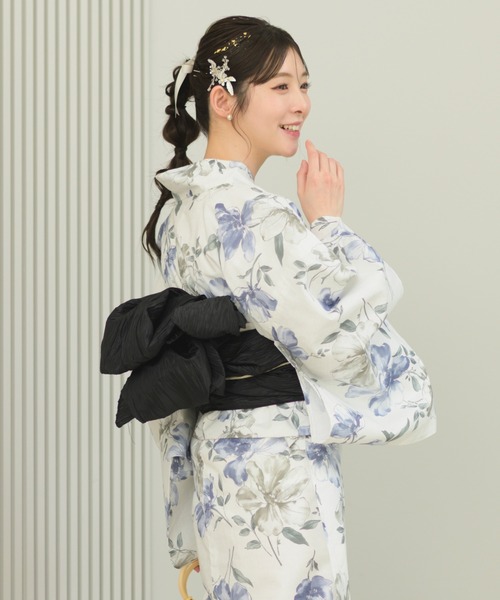 CELEN ゆかた 浴衣 「下駄付き/兵児帯ゆかた5点セット」浴衣・兵児帯