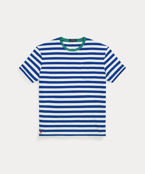 ストライプロゴジャージーTシャツ ストライプド ロゴ ジャージー Tシャツ | ラルフ ローレン公式