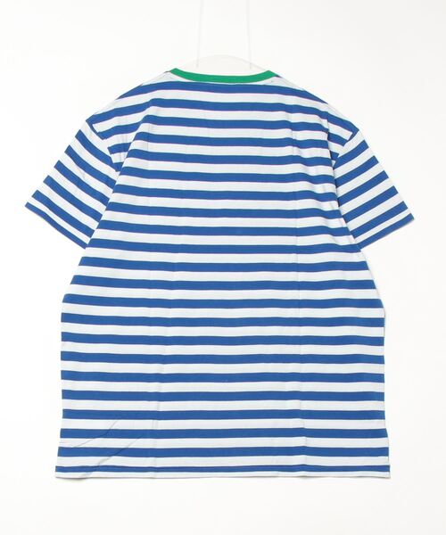 ストライプロゴジャージーTシャツ POLO RALPH LAUREN tシャツ クラシック フィット ストライプド