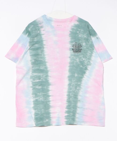 (取寄) ルーカ メンズ ミクロ ガーデン S/S RVCA men Micro Garden S/S Blue Tide RVCA（ルーカ） tシャツ メンズ RVCA GARDENS SS Tシャツ 「2025年春夏