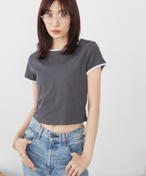 Auntie Rosa Holiday ワンピース カットパイピングレイヤード