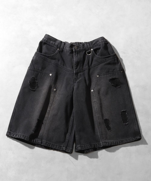 THE MARX RE CREATION ハーフパンツ ワイドパンツ ジーンズ 短パン