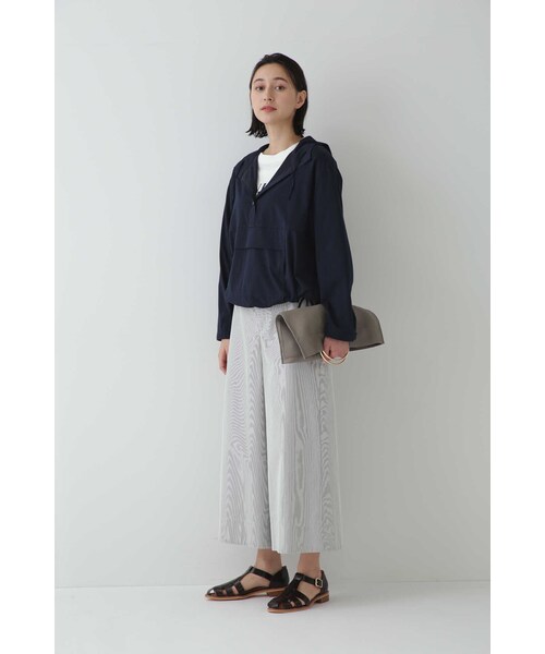「human woman」 プルオーバーパーカー MEDIUM ベージュ系その他2 レディース
