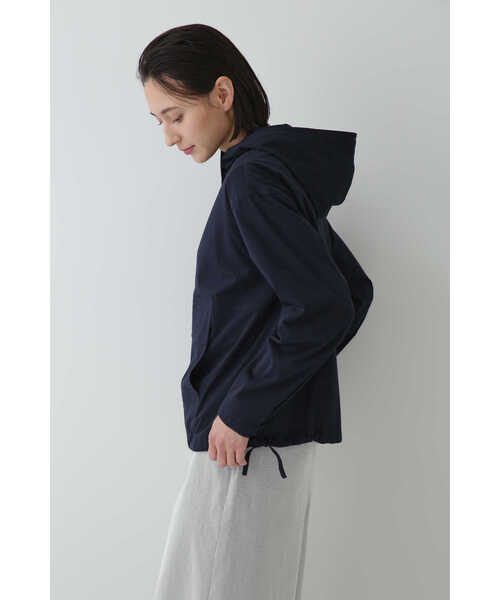 「human woman」 プルオーバーパーカー MEDIUM ベージュ系その他2 レディース