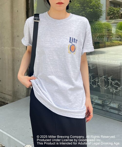 tシャツ 「GOOD ROCK SPEED」Miller Tシャツ レディース GOOD ROCK SPEED/グッドロックスピード】Miller LITE 半袖T