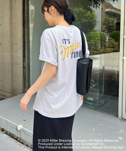 tシャツ 「GOOD ROCK SPEED/グッドロックスピード」Miller LITE 半袖Tシャツ レディース GOOD ROCK SPEED tシャツ SPEED/グッドロックスピード Miller
