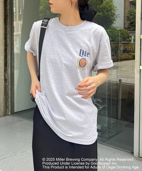 tシャツ 「GOOD ROCK SPEED」Miller High Life スウェット レディース GOOD ROCK SPEED tシャツ 「GOOD SPEED」Miller Tシャツ