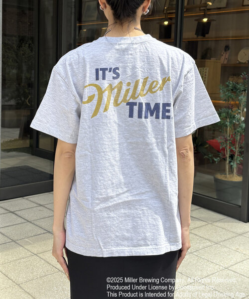 tシャツ 「GOOD ROCK SPEED」Miller High Life スウェット レディース GOOD ROCK SPEED tシャツ 「GOOD SPEED」Miller Tシャツ