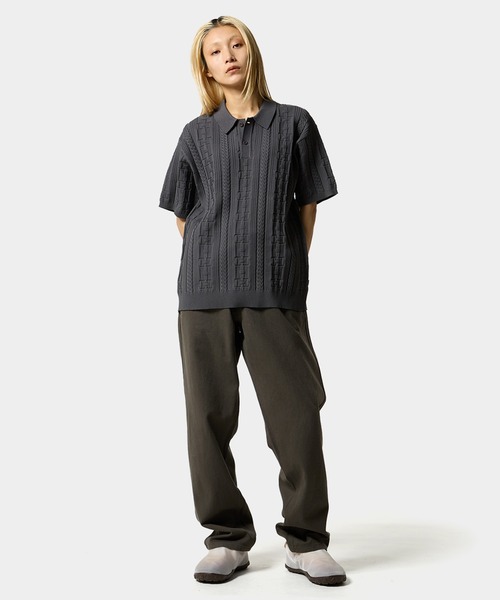 HUF 半袖ポロシャツ MEGABLAST POLO TOP / HUF ポロシャツ 半袖ポロ（ポロシャツ
