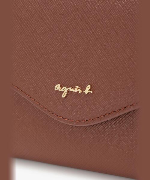 レザー 二つ折りウォレット ava(TAW02－01) ava ウォレット (TAW02－01) ｜agnès b. VOYAGE FEMME