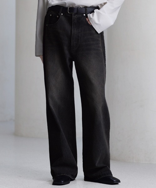 CLEL（クレイル） ジーンズ 「CLEL」Relief Straight Denim Pants