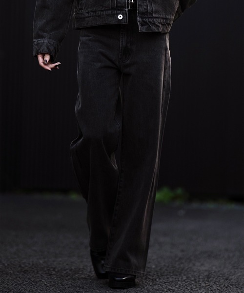 CLEL（クレイル） ジーンズ 「CLEL」Relief Straight Denim Pants