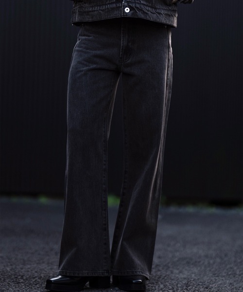 CLEL（クレイル） ジーンズ 「CLEL」Relief Straight Denim Pants 