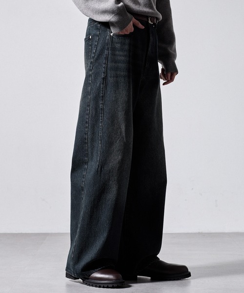 CLEL（クレイル） ジーンズ 「CLEL」Relief Straight Denim Pants