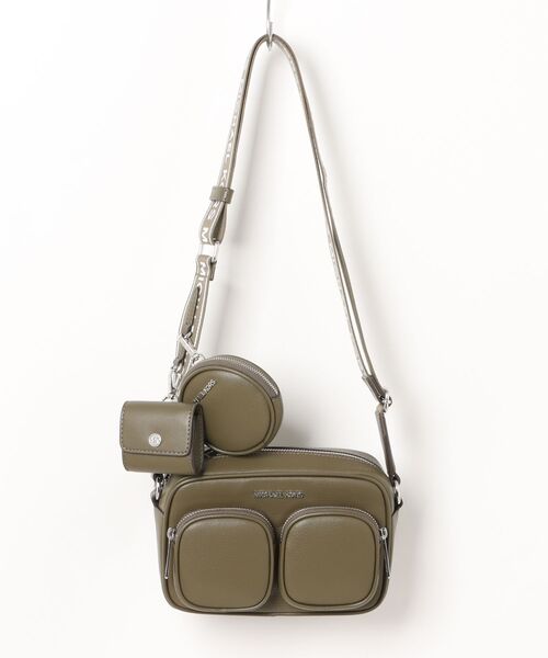MICHAEL KORS クロスボディ フラット ショルダーバッグ MICHAEL KORS ショルダーバッグ バッグ JET SET ITEM MD PKT