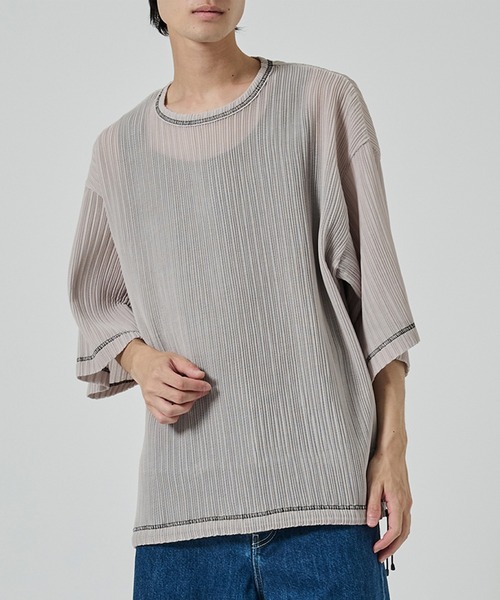 tシャツ 「SHAREEF」SHEER CODE TEE メンズの画像