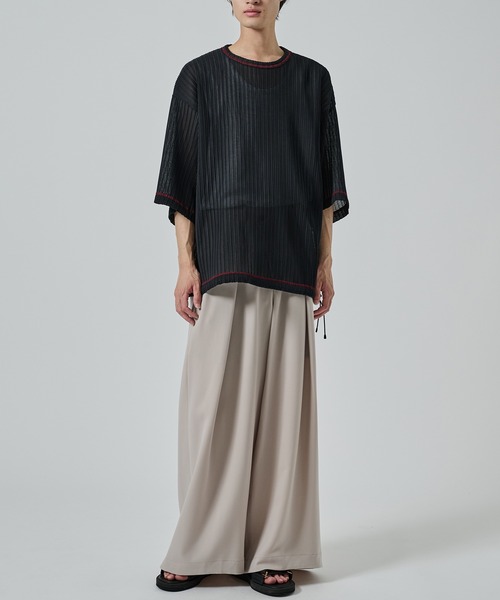 SHAREEF（シャリーフ） tシャツ 「SHAREEF」SHEER CODE TEE メンズ