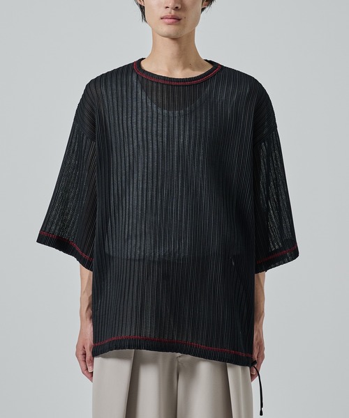 tシャツ 「SHAREEF」SHEER CODE TEE メンズの画像